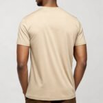 a-men-wearing-beige-round-neck-tshirt