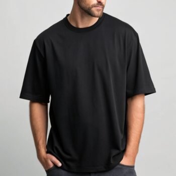 Black Spanish Oversized T-Shirt