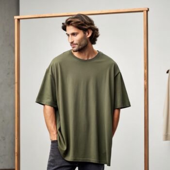 Olive Spanish Oversized T-Shirt