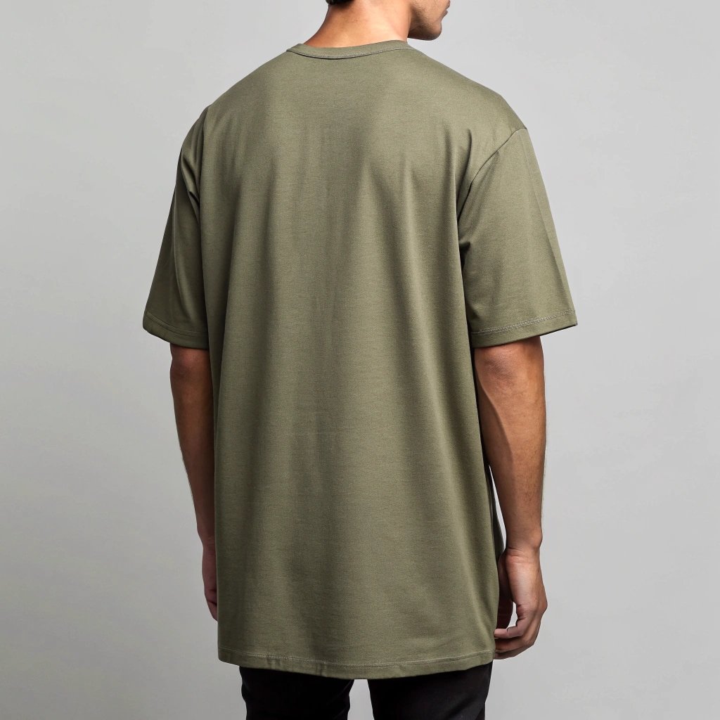 a-men-wearing-oversized-olive-tshirt-generate-back
