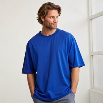 Royal Blue Spanish Oversized T-Shirt